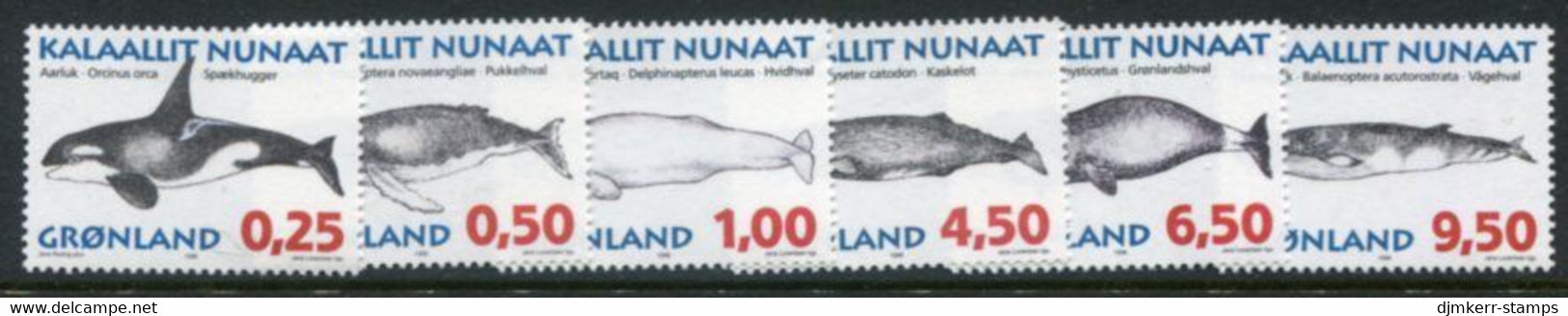 GREENLAND 1996 Whales I MNH / **  Michel 287-92 - Ongebruikt