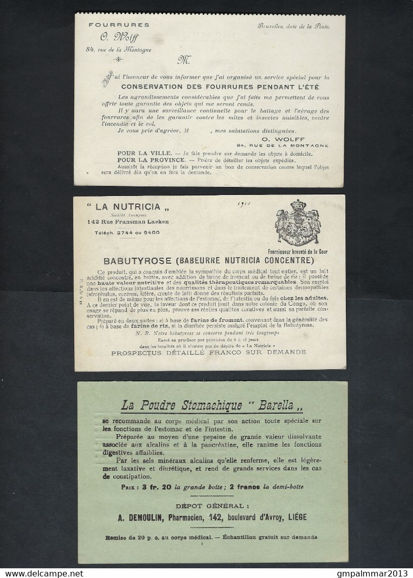 5 Documenten Gefrankeerd Met Nr. 81 TYPO Nr. 17B ; Staat Zie 4 Scans ! LOT 347 - Sobreimpresos 1906-12 (Armarios)