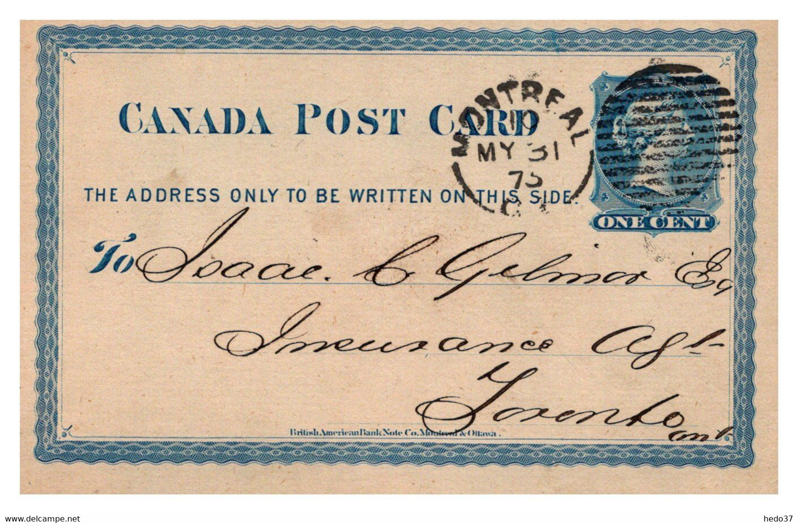 Canada - Entiers Postaux - Other & Unclassified