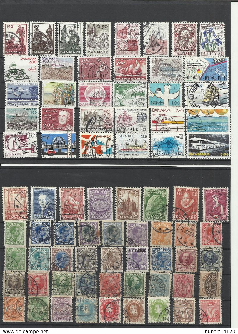 Danemark Collection De 600 Timbres Différents DANMARK - Collections