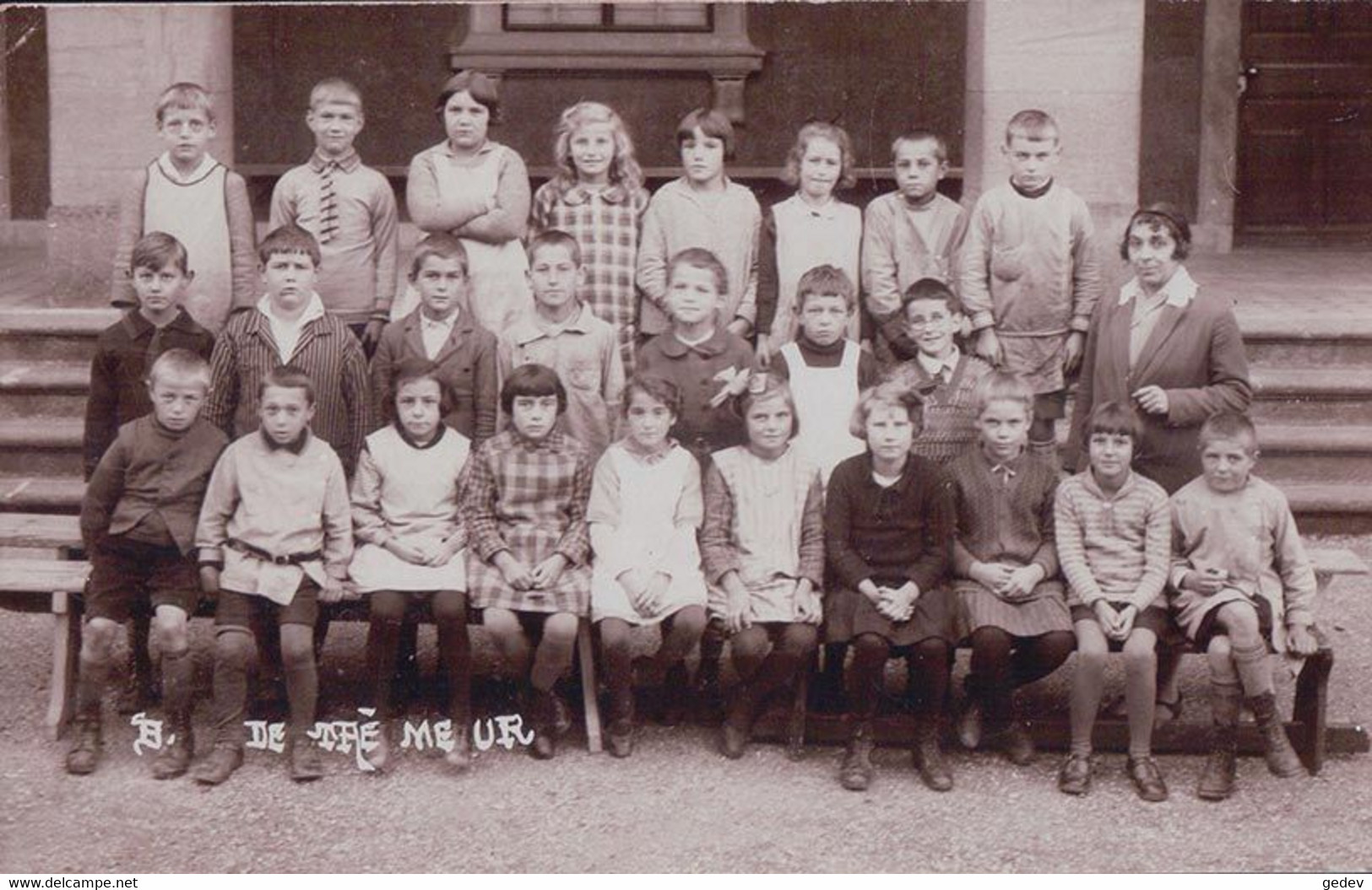 Corcelles - Cormondrèche NE, Photo De Classe (971) - Cormondrèche