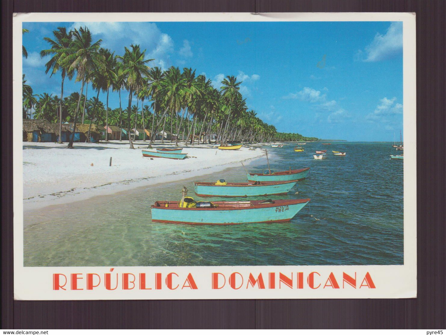 Carte Postale  Grand Format ( 17 X 12 Cm ) Republica Dominicana " Isla Saona " - Mundo