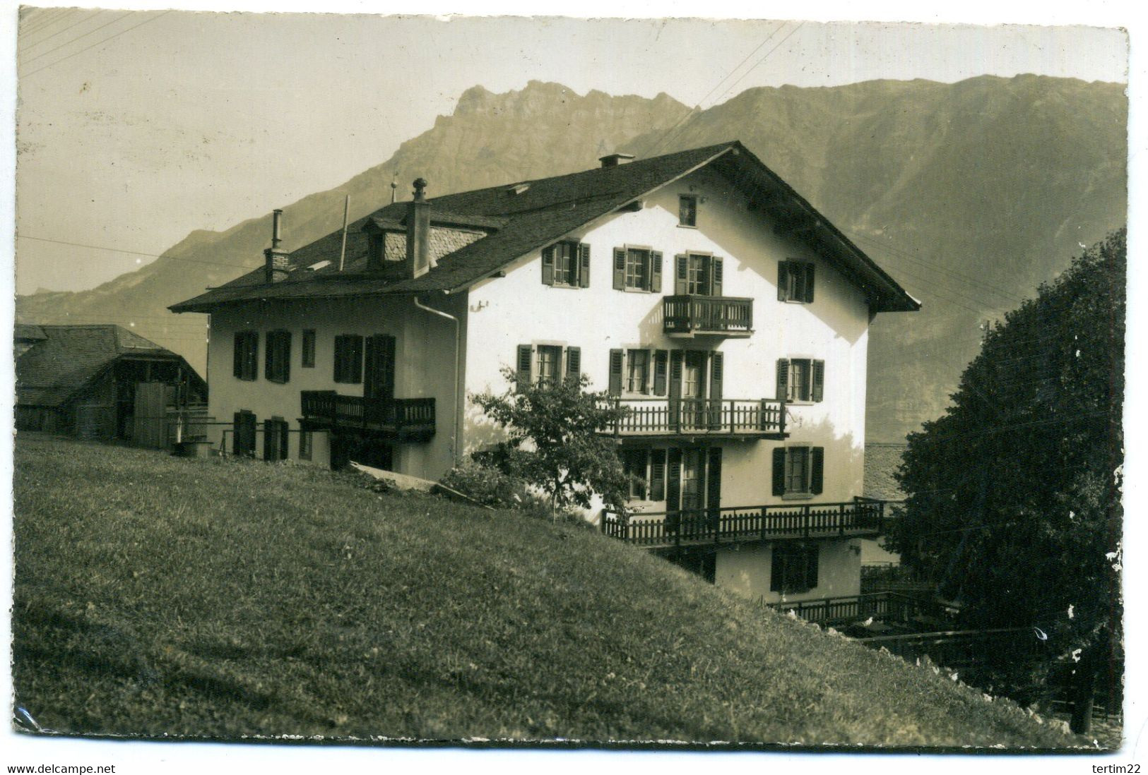 ( LES GRANGES SUR SALVAN )( SUISSE ) HOTEL GAY BALMAZ - Granges