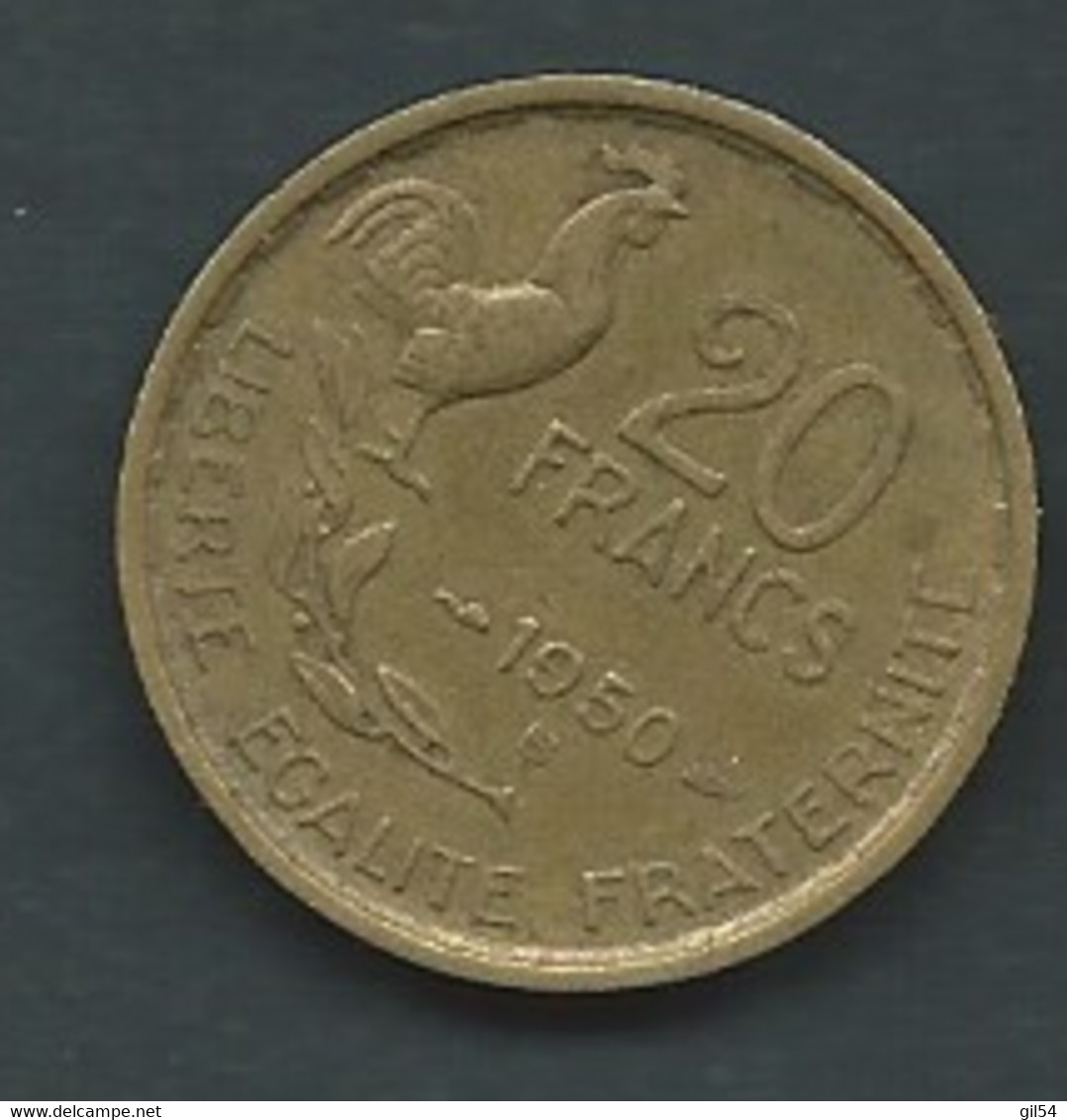 Piece  FRANCE 20 FRANCS 1950 B   -  Pic5711 - 20 Francs