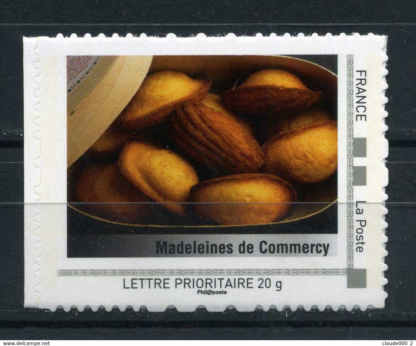 Madeleines De Commercy Adhésif Neuf ** . Collector " La Lorraine "  2009 - Collectors