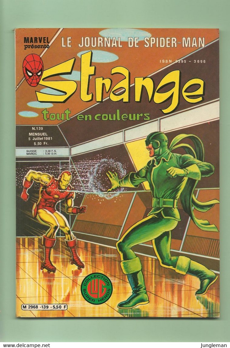 Strange N° 139 - Editions Lug à Lyon - Juillet 1981 - BE - Strange