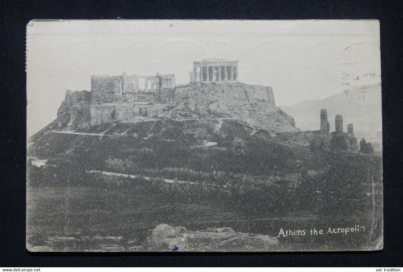 GRECE - Affranchissement De Athènes Sur Carte Postale En 1920 Pour Le Congrès De L 'UPU à Madrid - L 99230 - Brieven En Documenten