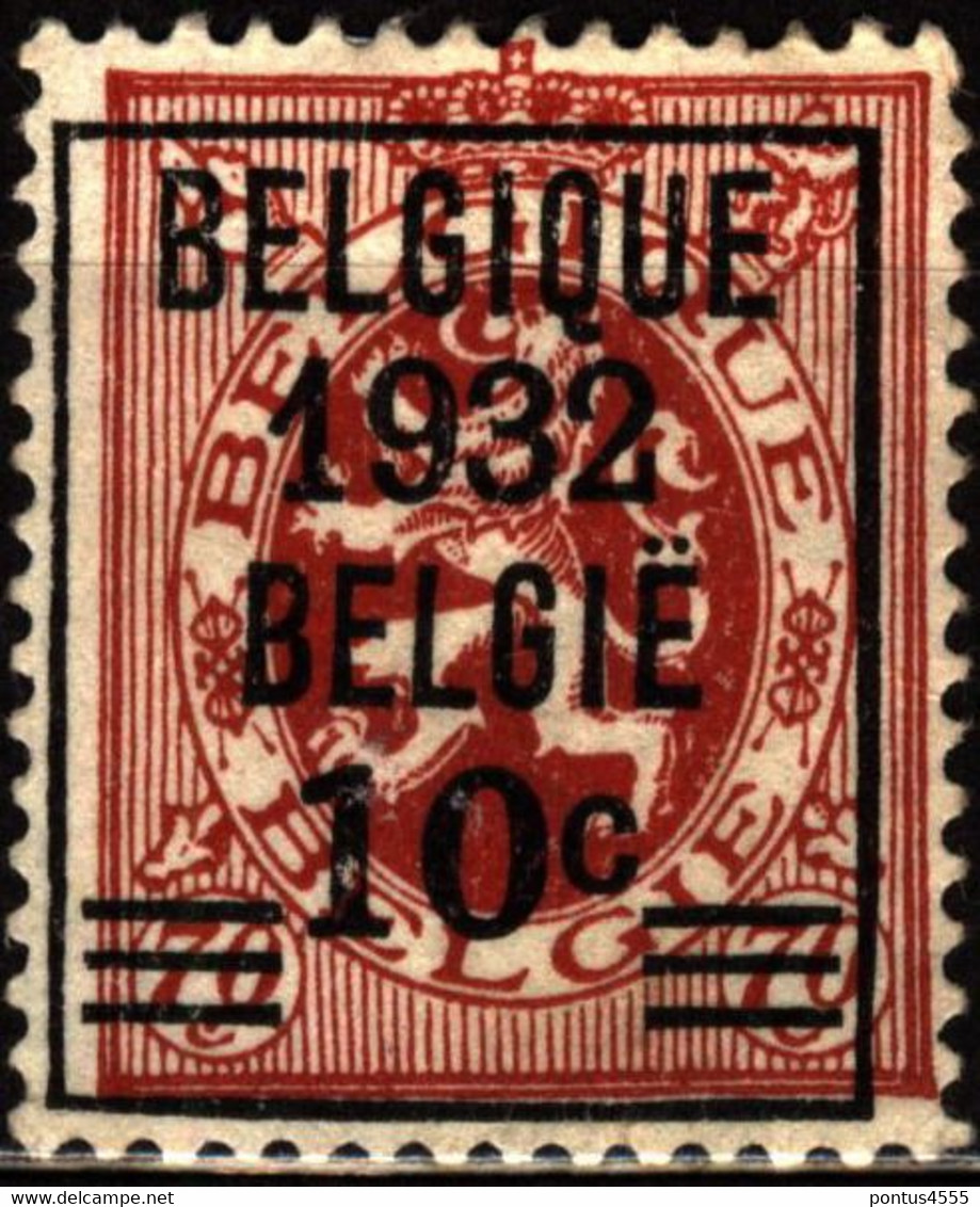 Belgium 1932 Mi 323 Precancel NG - Typos 1929-37 (Heraldischer Löwe)