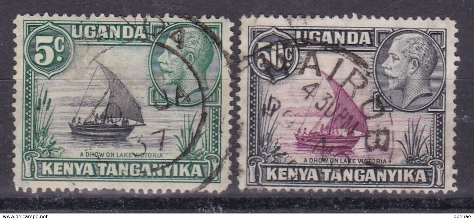 Kenya & Ouganda Colonie Britanique YT*+° 33-46 - Afrique Orientale Britannique