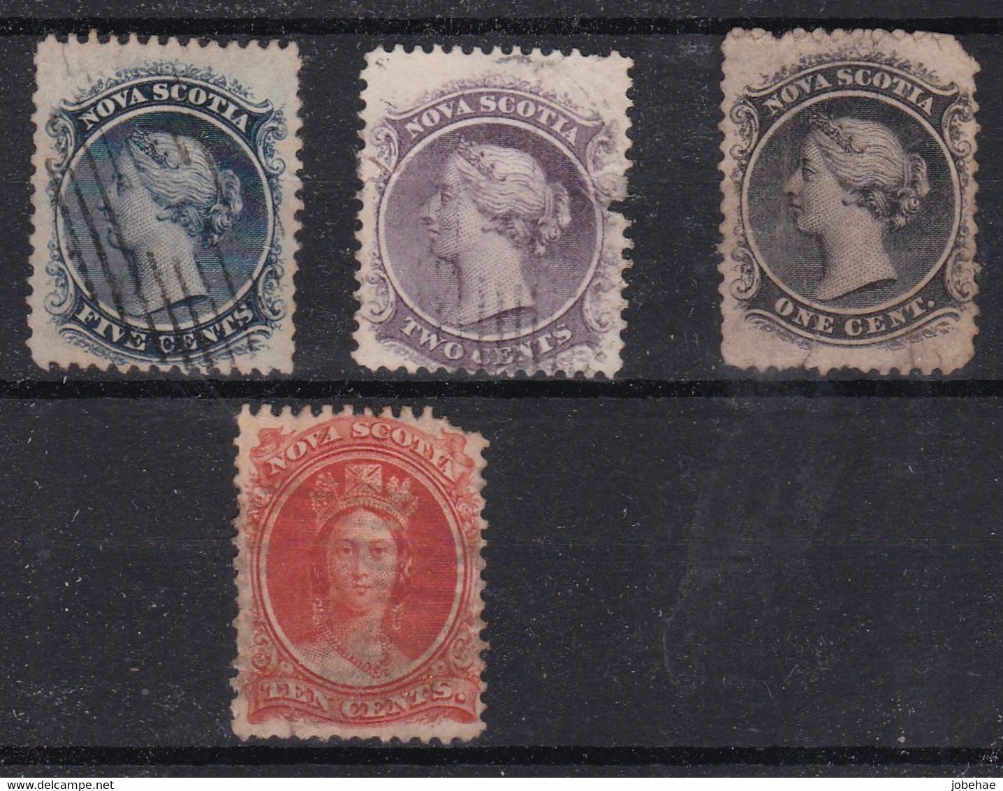 Nouvelle Ecosse Colonie Britanique YT*+° 5-10 - Used Stamps