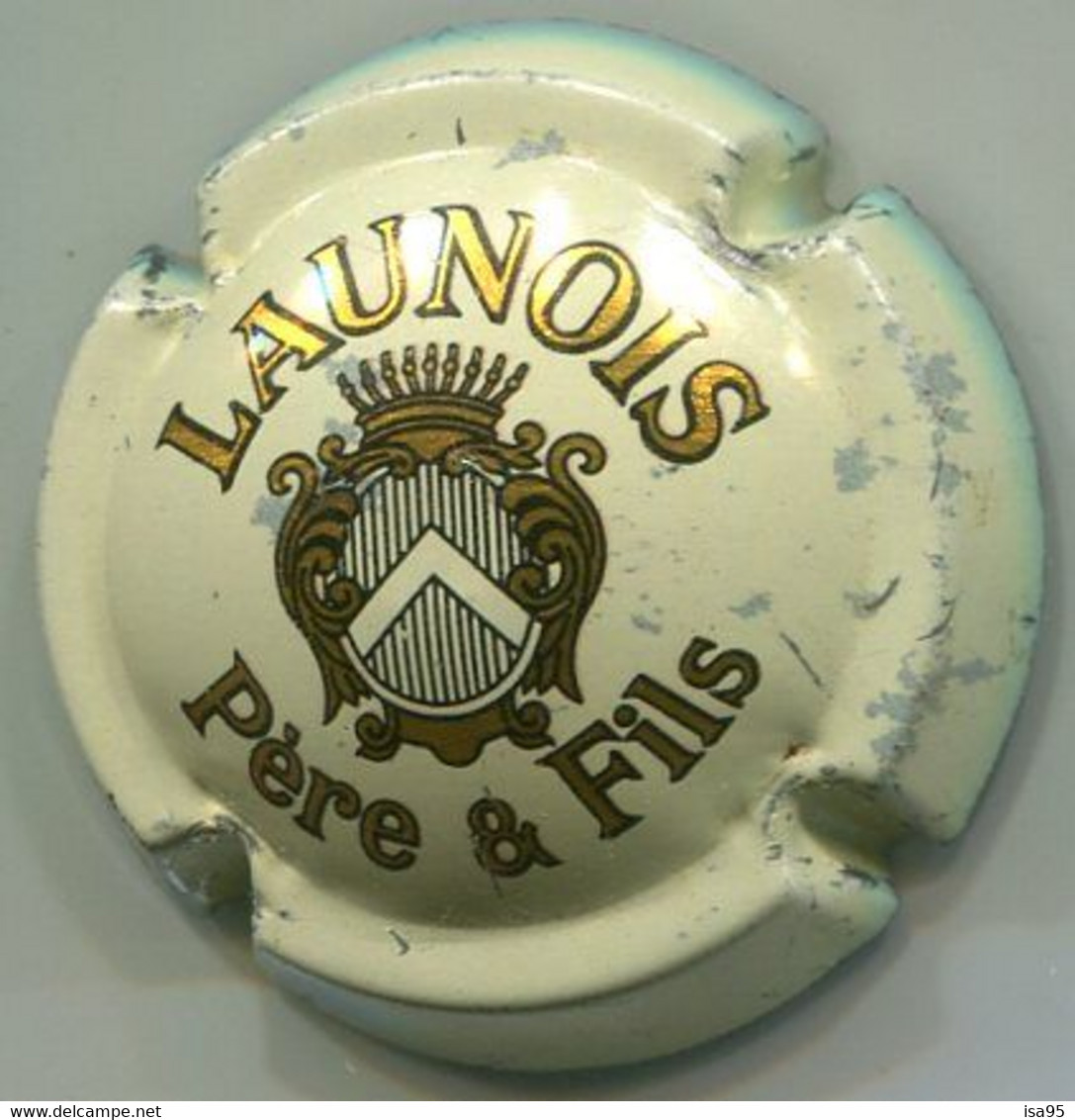 CAPSULE-CHAMPAGNE LAUNOIS N°02 PERE Et FILS - Launois, Bernard