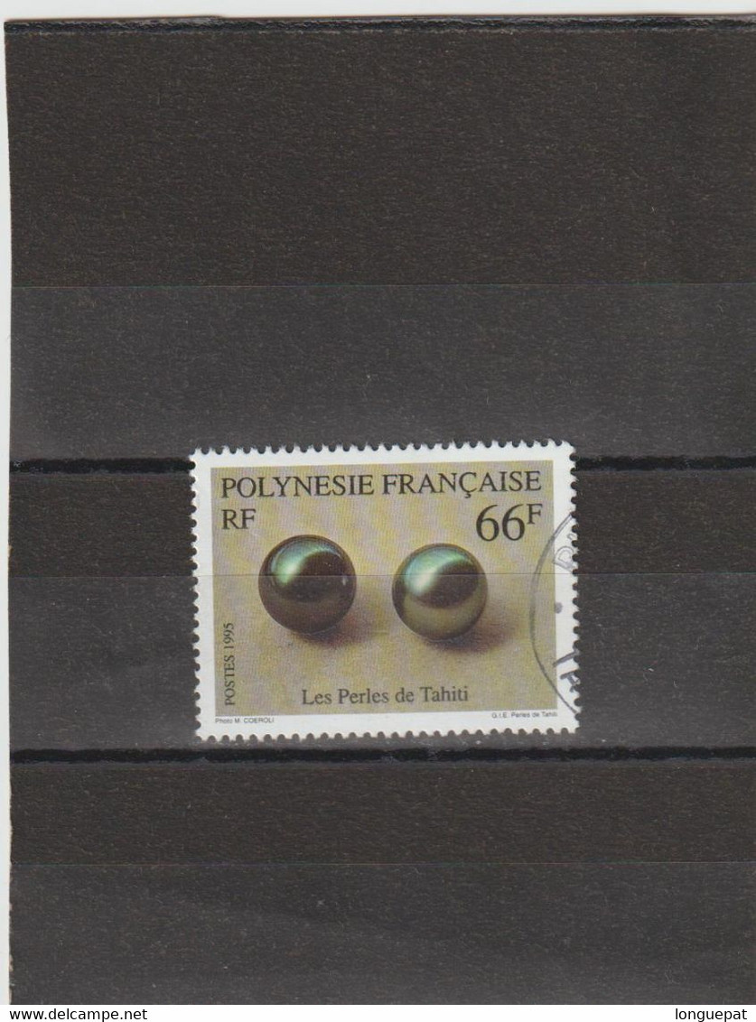 POLYNESIE Fse - Perles Noires De TAHITI - Bijoux - Culture Aquatique - Used Stamps