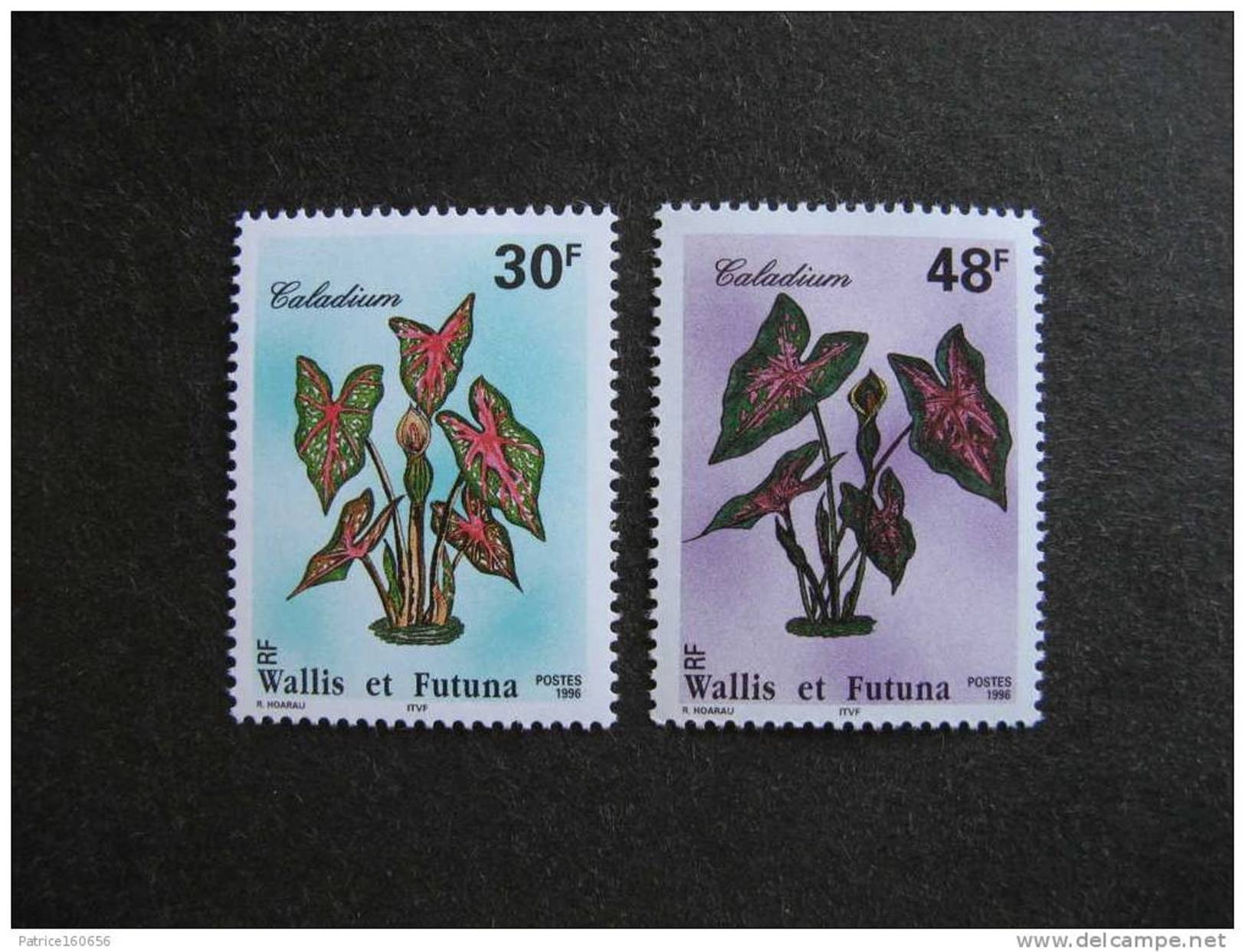 Wallis Et Futuna: TB  Paire N° 493 Et N°494, Neufs XX. - Unused Stamps