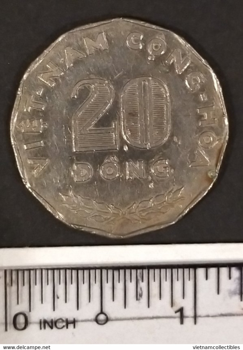 South Viet Nam Vietnam 20 Dong EF Coin 1968 - KM#11 / 2 Photos - Viêt-Nam