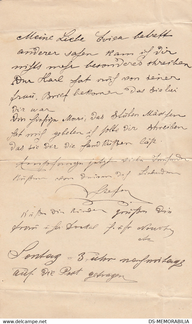 Bad Gleichenberg Letter Card Pre 1900 - Bad Gleichenberg