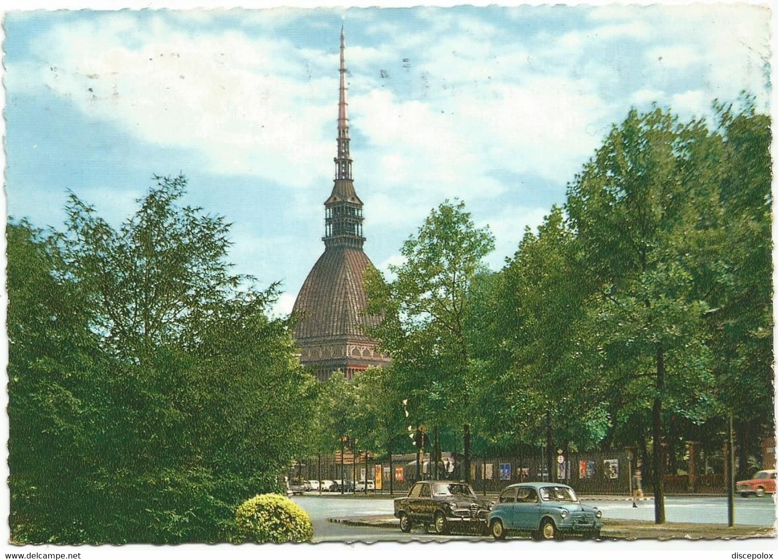 F3764 Torino - La Mole Antonelliana - Auto Cars Voitures / Viaggiata 1965 - Mole Antonelliana