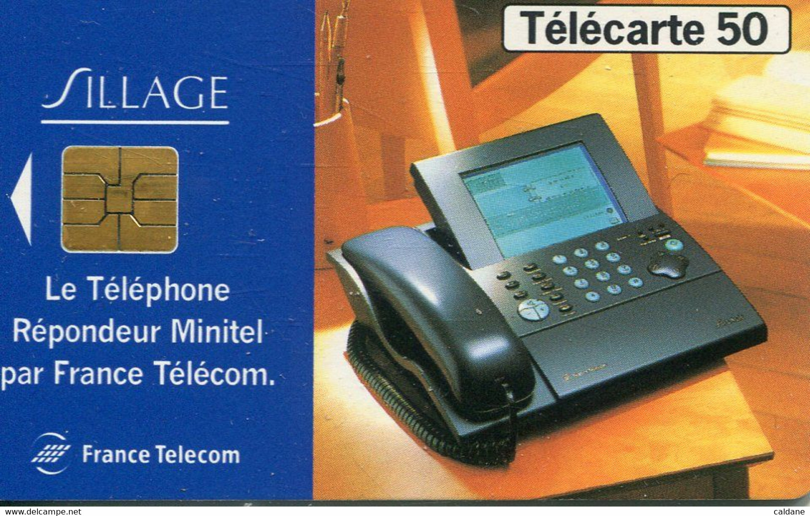 TELECARTE  France Telecom  50  UNITES.      1.000.000.  EX. - Operadores De Telecom