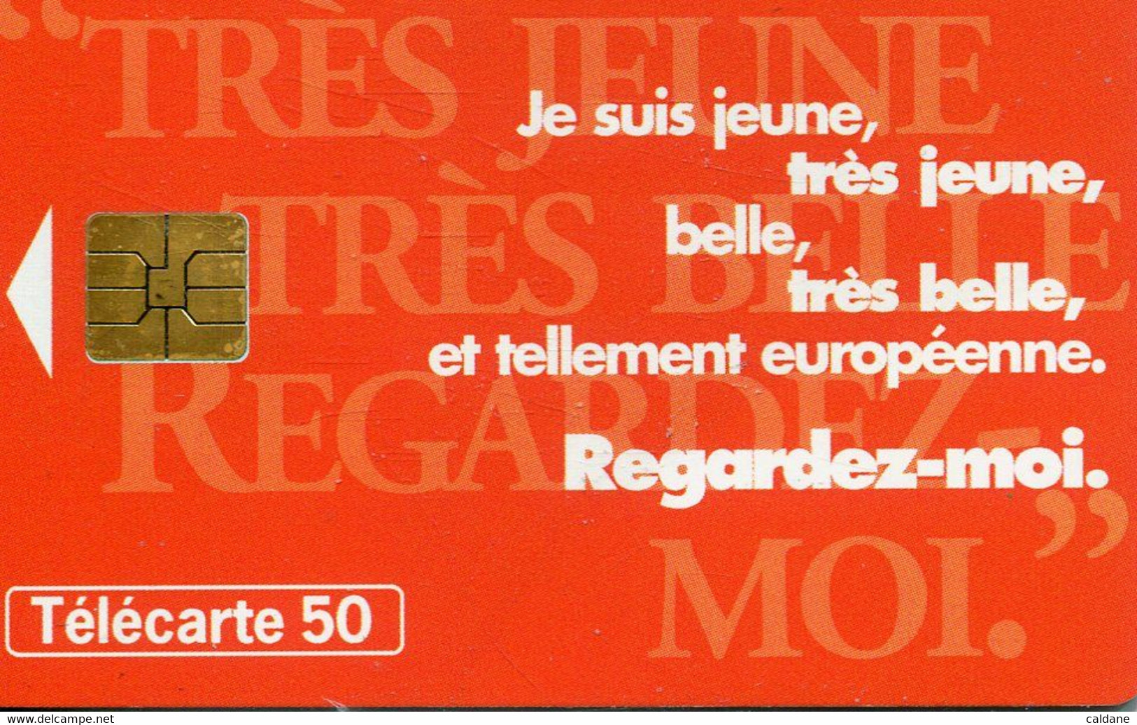 TELECARTE  France Telecom  50  UNITES.      1.000.000.  EX. - Opérateurs Télécom