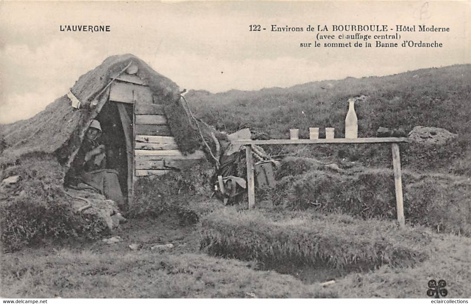 La Bourboule        63        Banne D' Ordanche  Hôtel Moderne    MTIL 122          (voir Scan) - La Bourboule