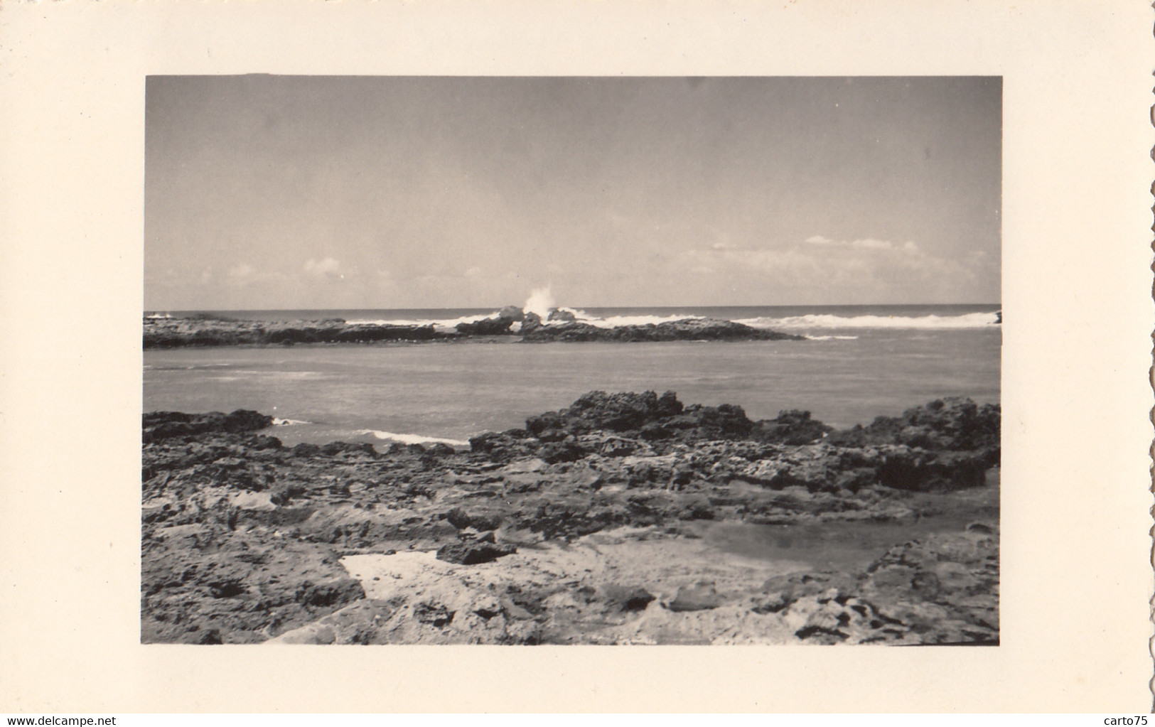 Photographie - Croisière En Méditerranée - Maroc - Mogador Essaouira - Effets De Vagues Sur Les Rochers - Fotografie