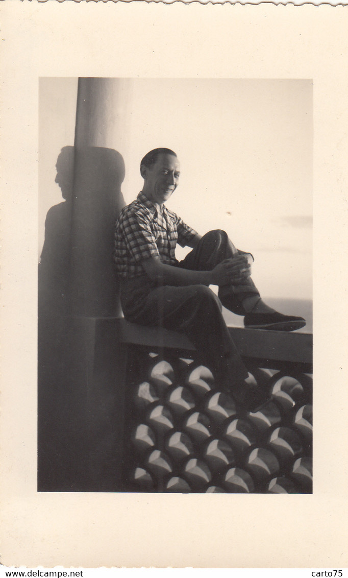 Photographie - Croisière En Méditerranée - Maroc - Agadir - Sur Le Balcon De L'hôtel - Fotografie