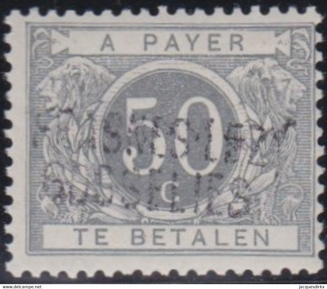 Belgie  .   OBP  .   Taxe 9A  (2 Scans)       .   **   .      Postfris   .    /  .   Neuf SANS Charniére - Postzegels