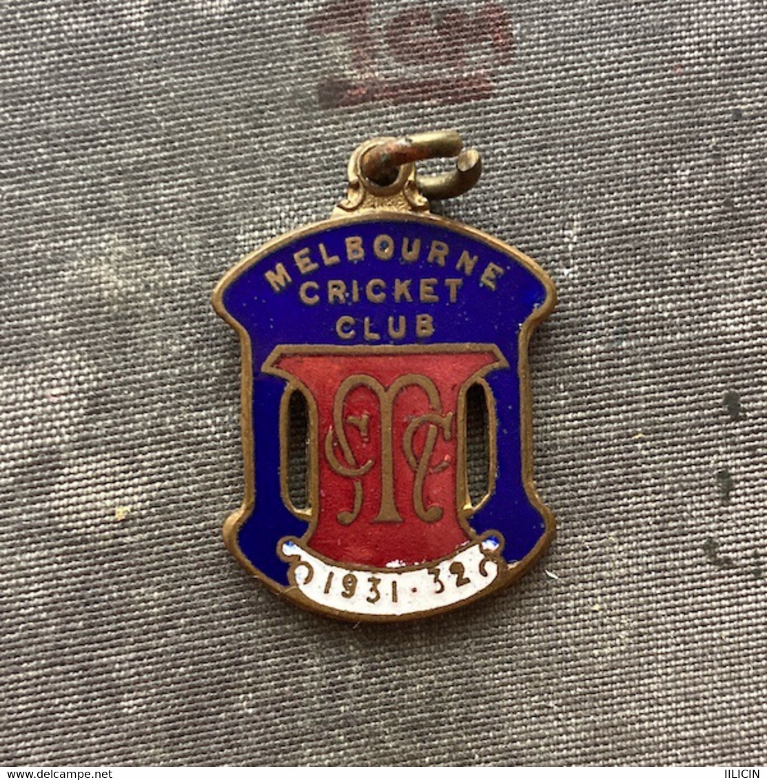 Badge Pin ZN010671 - MCC Melbourne Cricket Club Australia 1931 - Cricket