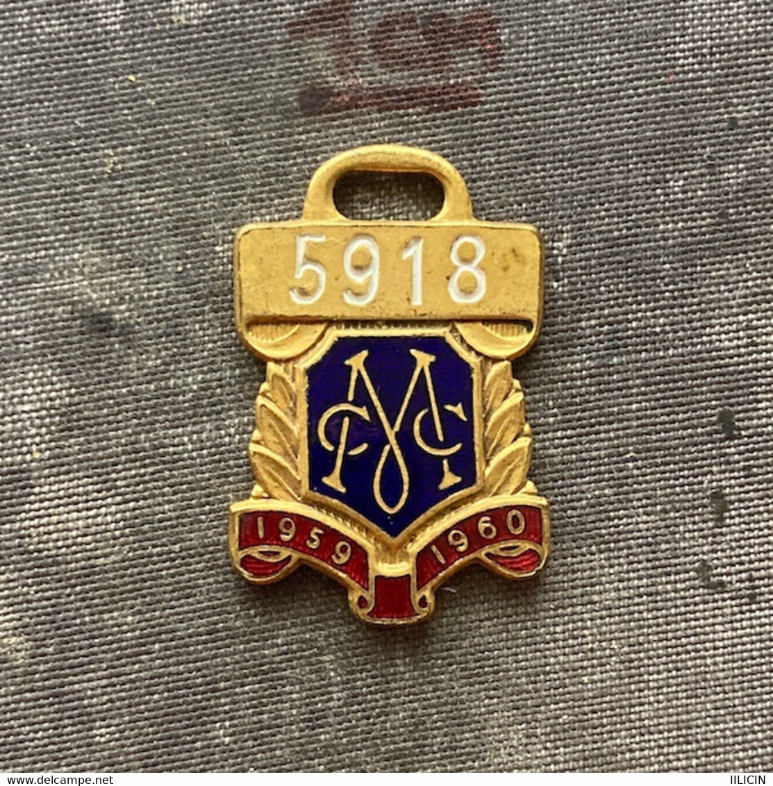 Badge Pin ZN010676 - MCC Melbourne Cricket Club Australia 1959 - Cricket