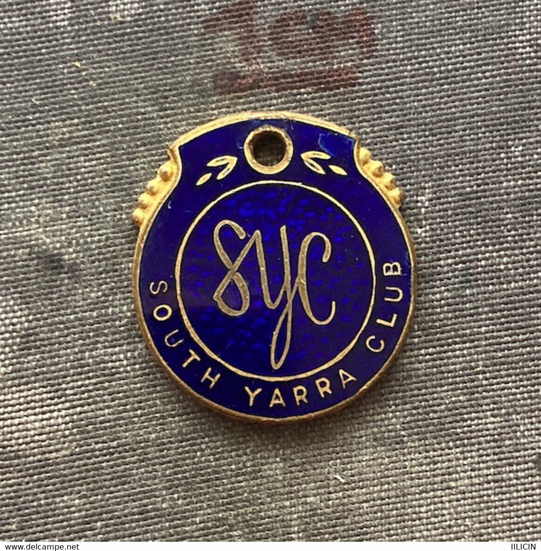 Badge Pin ZN010677 - SYC South Yarra Cricket Club Melbourne Club Australia - Cricket