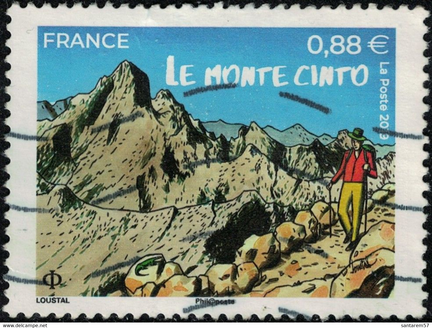 France 2019 Oblitéré Used Le Monte Cinto Corse Y&T 5343 SU - Used Stamps