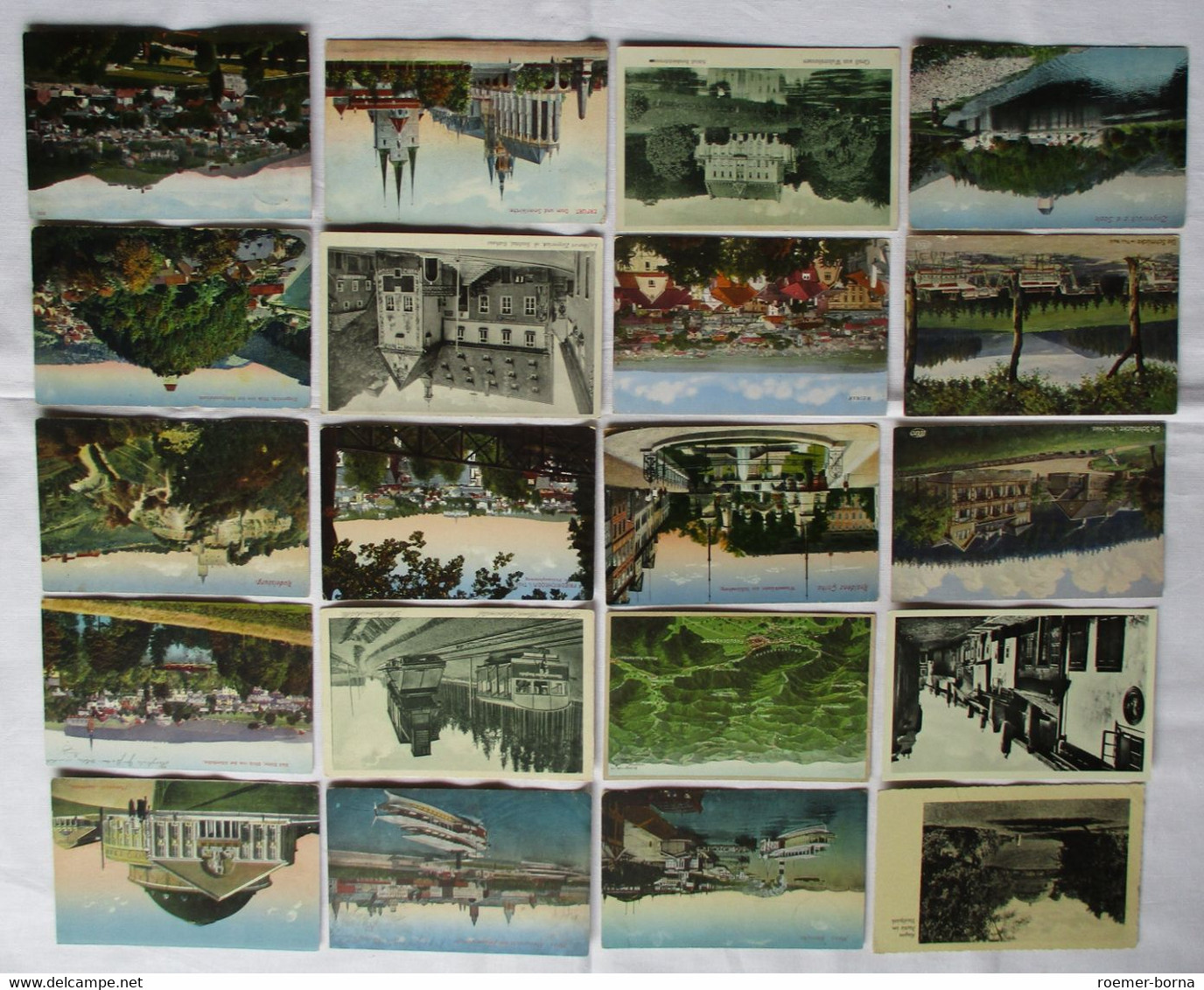 1000 Interessante Alte Ansichtskarten Um 1910-1940 (126229) - 500 Postcards Min.