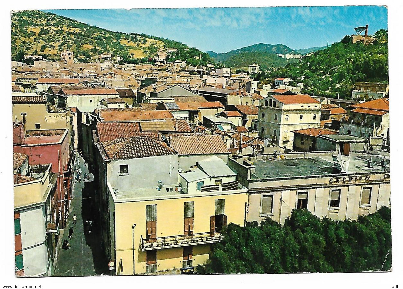 CP IGLESIAS, VIA MAZZINI, SCORCIO PANORAMICO, SARDEGNA, ITALIE - Iglesias