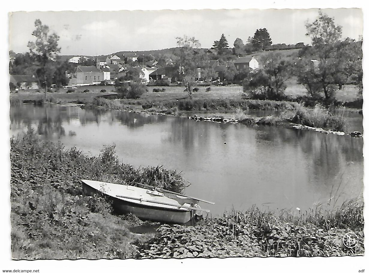 CPSM MORTEHAN, AU BORD DE LA SEMOIS, PROVINCE DE LUXEMBOURG, BELGIQUE - Bertrix