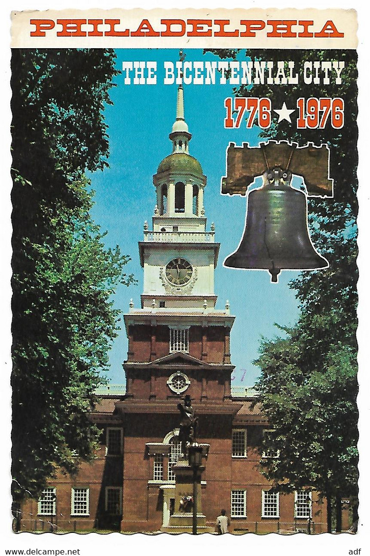 CP PHILADELPHIA, THE BICENTENNIAL CITY 1776 - 1976, PENNSYLVANNIE - Philadelphia