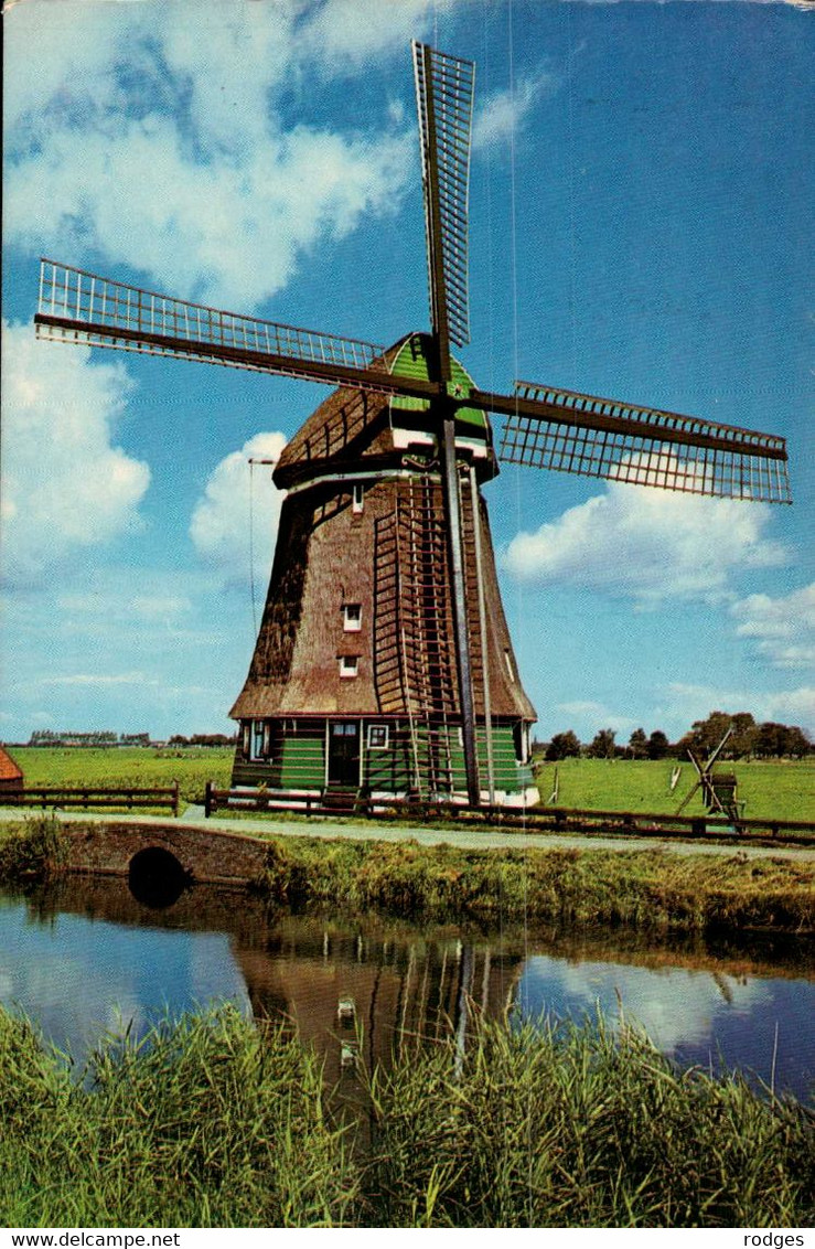 Pays Bas ; Cpm ACHTKANTE WATERMOLEN , Hoogwoud (n.h) (28279) - Leidschendam