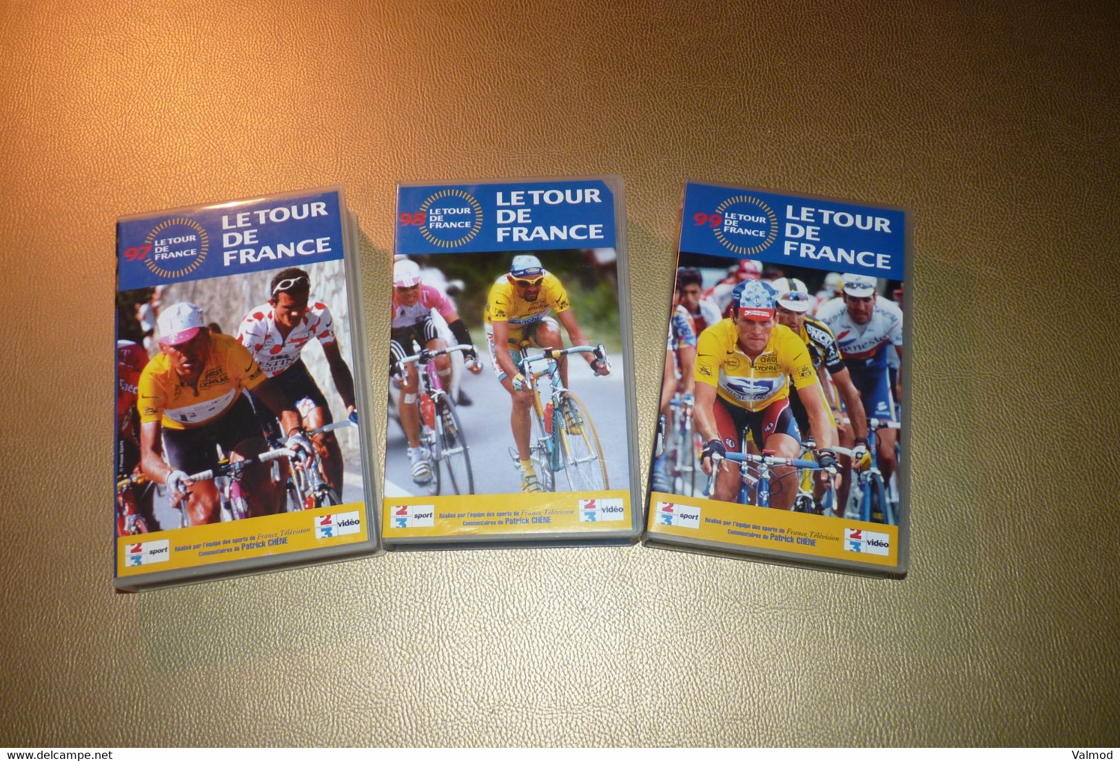 Cyclisme - Lot De 3 VHS Tour De France 1997, 1998, 1999. - Sports