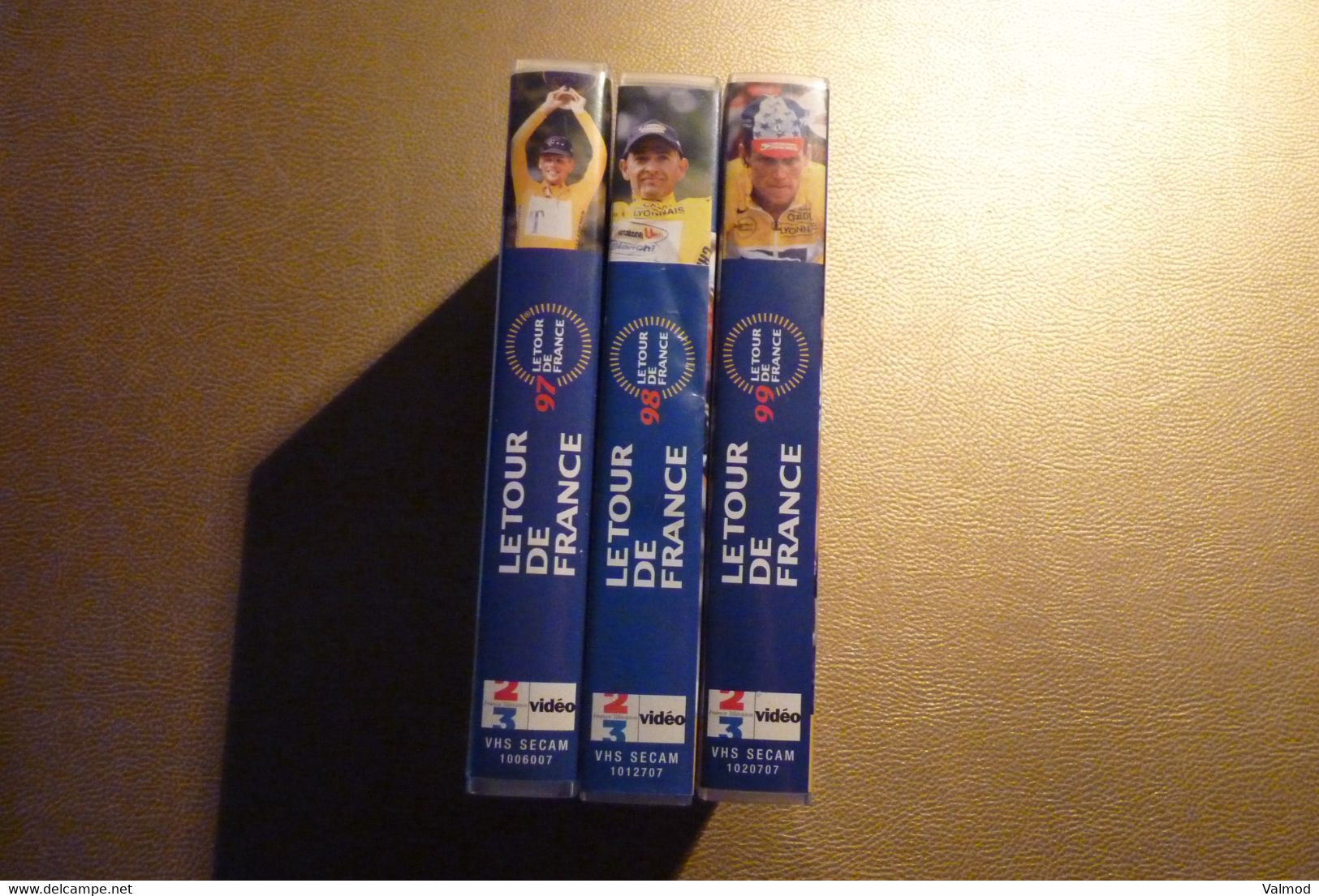 Cyclisme - Lot De 3 VHS Tour De France 1997, 1998, 1999. - Sport