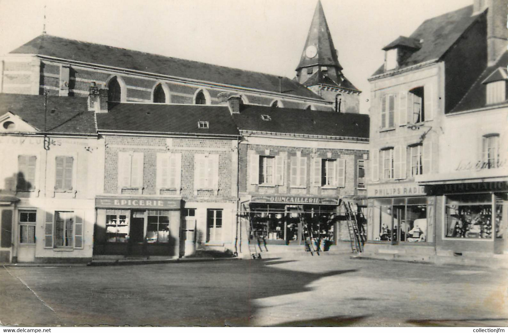 / CPSM FRANCE 76 "Criquetot L'Esneval, Place Du Marché" - Criquetot L'Esneval