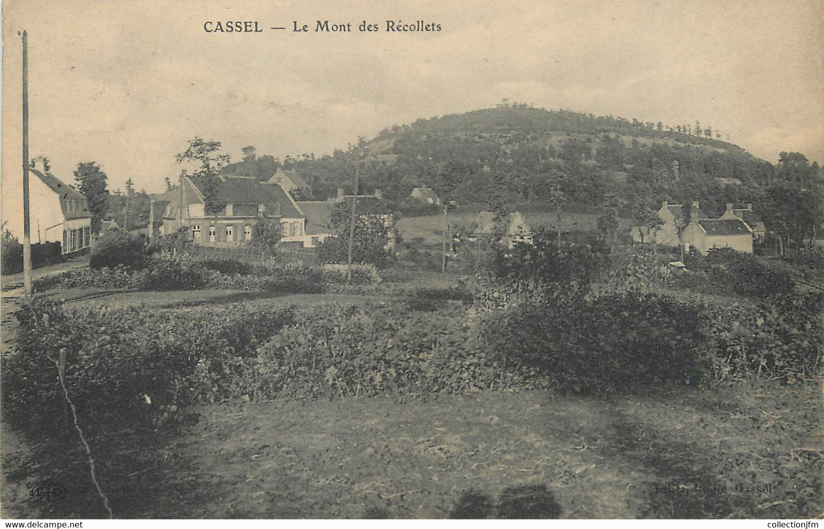 / CPA FRANCE 59 "Cassel, Le Mont Des Récollets" - Cassel