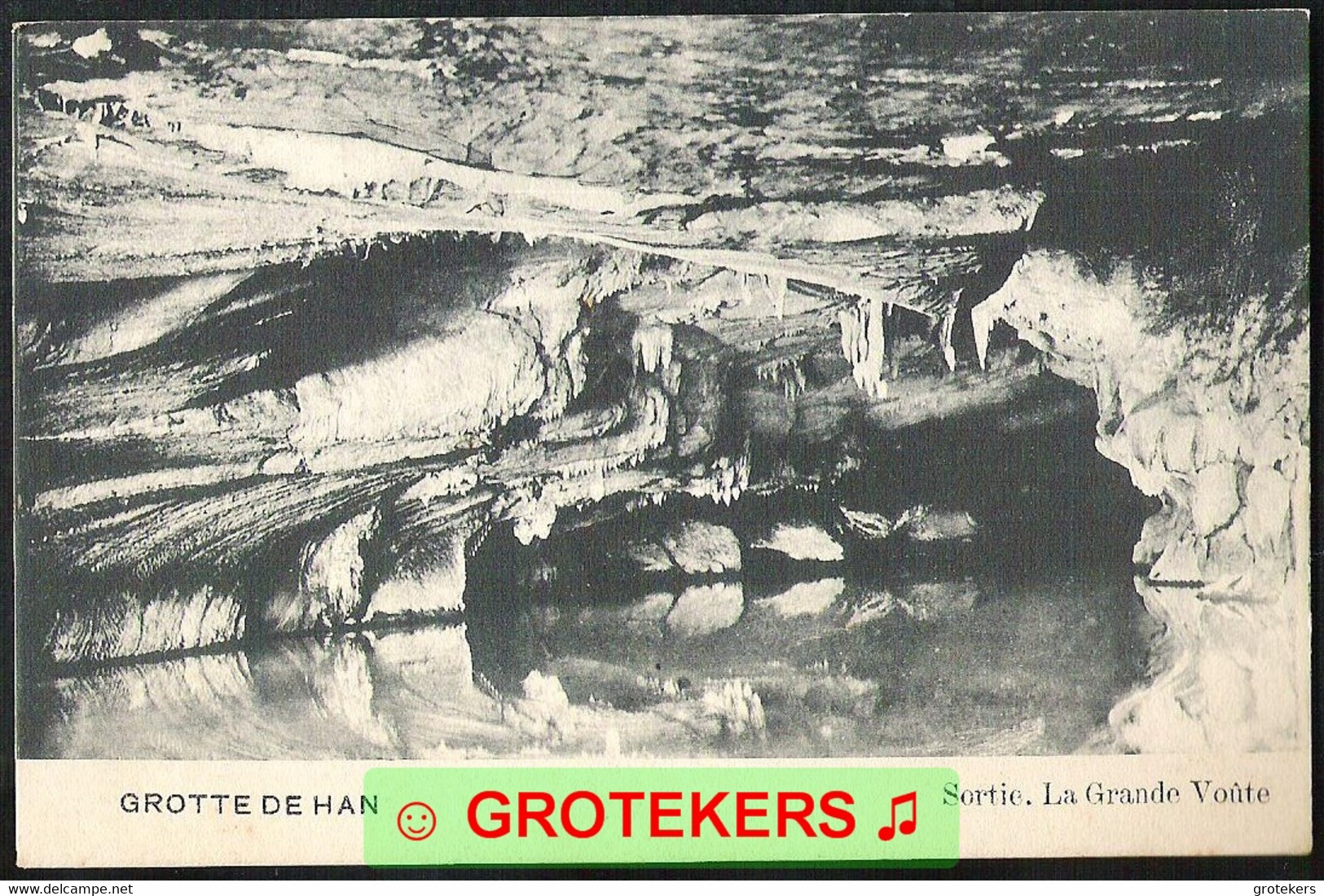 Grotte De Han Sortie La Grande Voûte Verzonden Ostende 1910 Naar Roermond (NL) - Tintigny