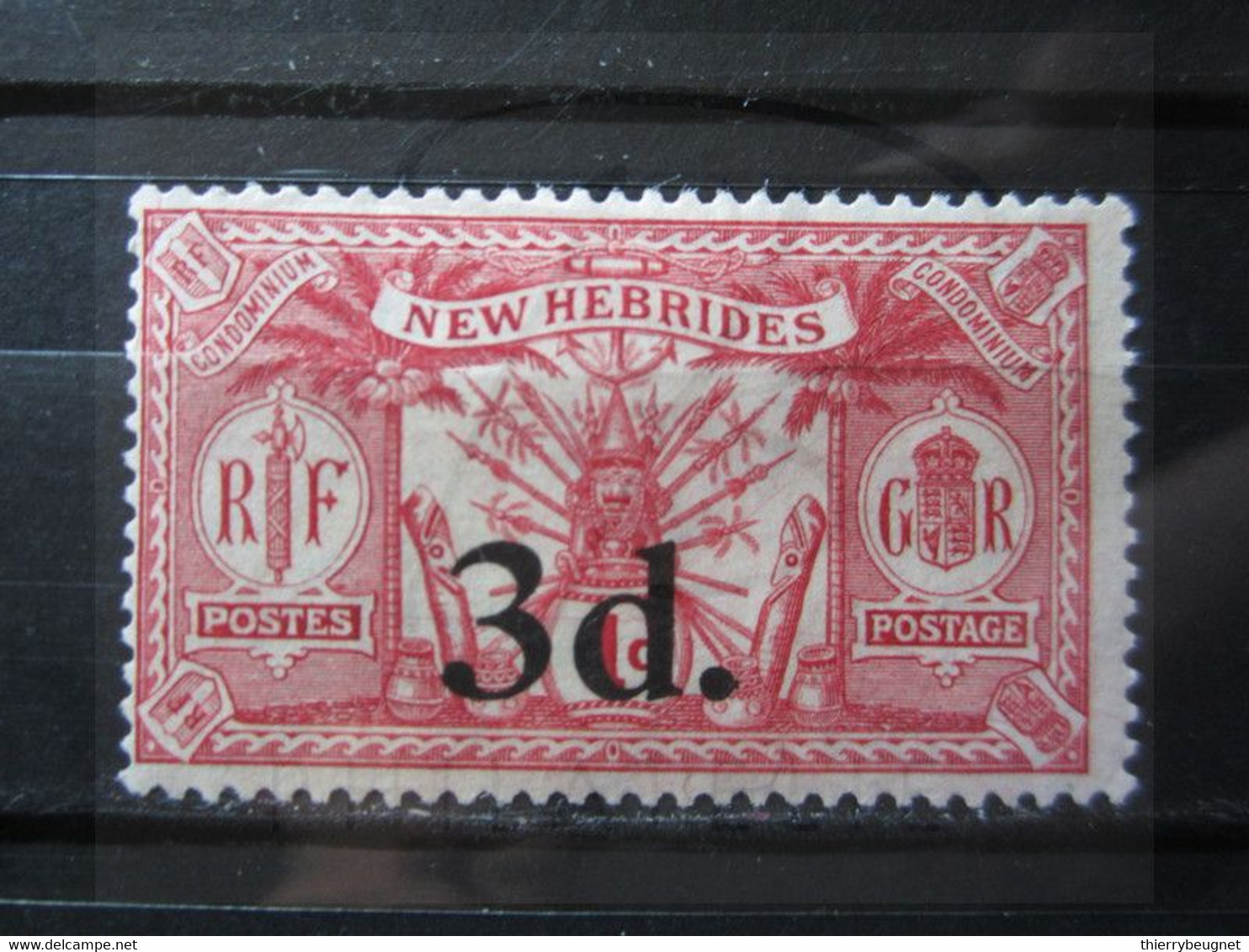 VEND BEAU TIMBRE DES NOUVELLES-HEBRIDES N° 78 , (X) !!! - Unused Stamps