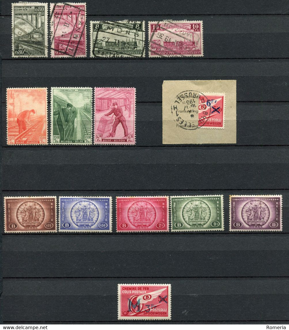 Belgique - 1905 -> 1935 - Joli Lot Timbres Colis Postaux Oblitérés - Numéros Dans Description - Altri & Non Classificati