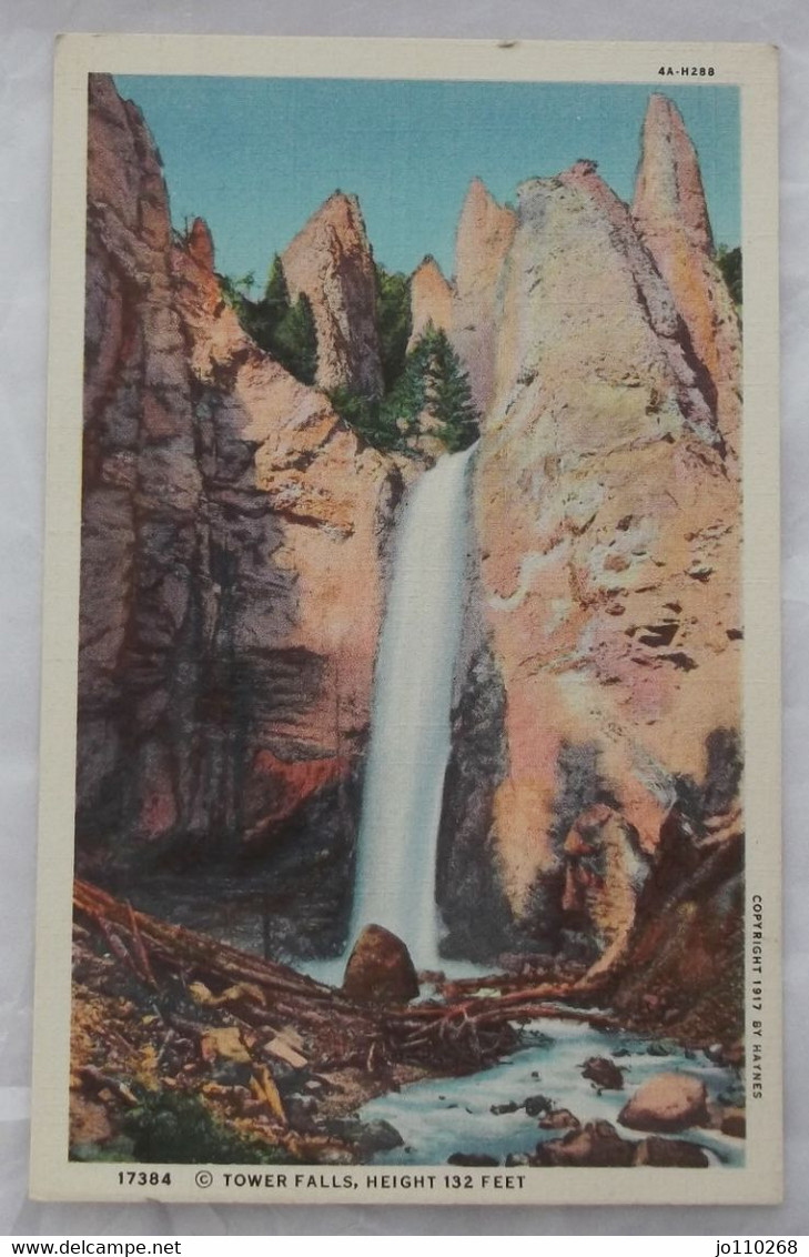 17384 Tower Falls, Height 132 Feet - Yellowstone