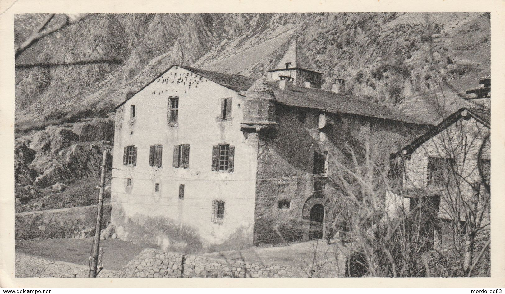 CPA  ANDORRE 1950 PUB  IONYL POUR PARIS FRANCE - Usados