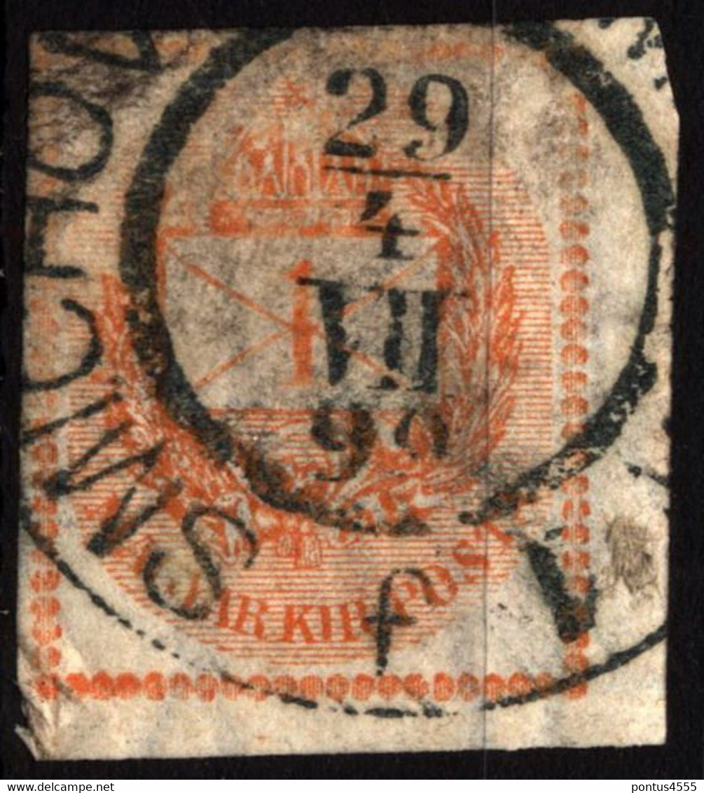 Hungary 1881 Mi 26a Newspaper Stamp - Zeitungsmarken