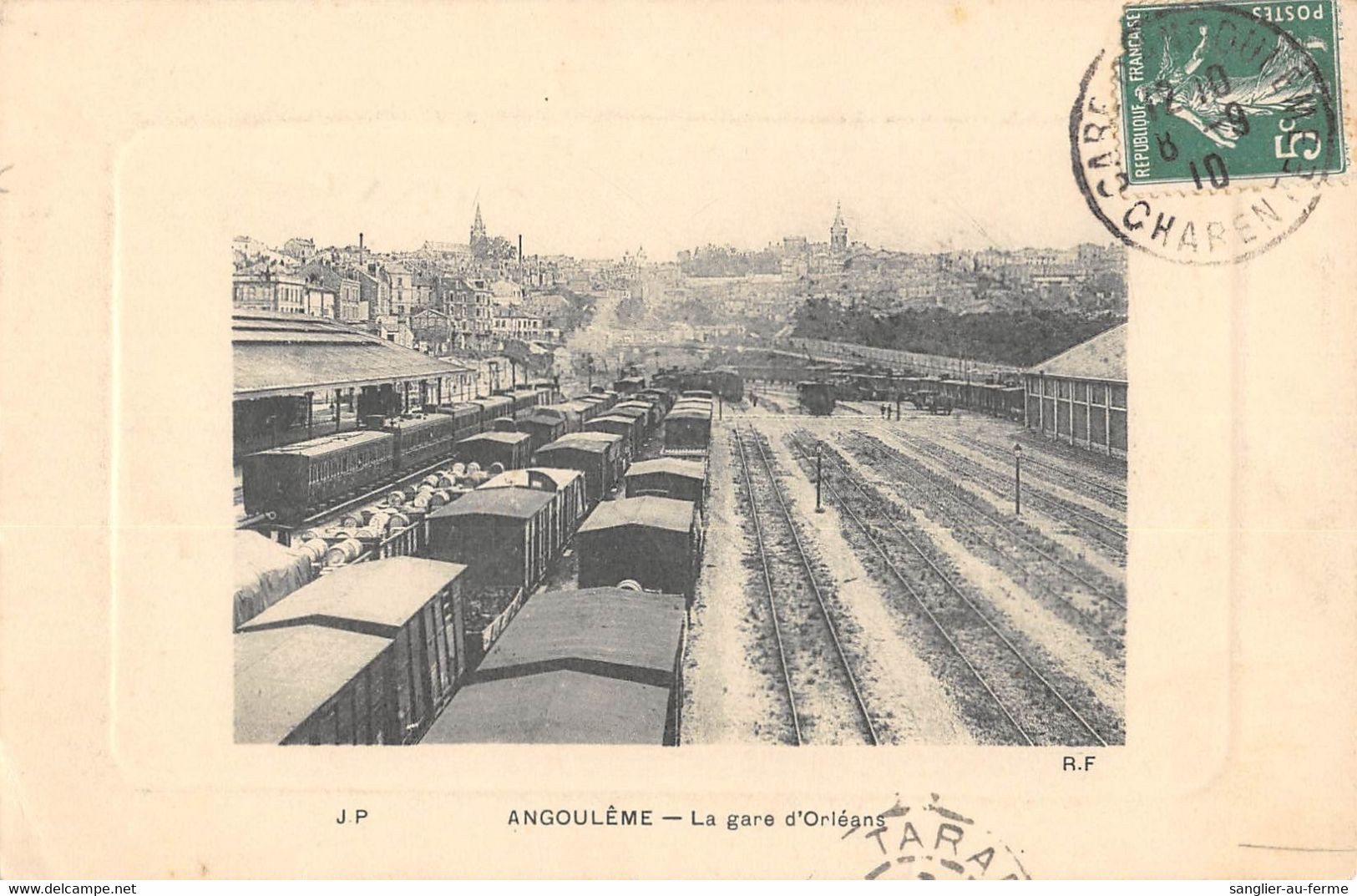 CPA 16 ANGOULEME LA GARE D'ORLEANS - Angouleme