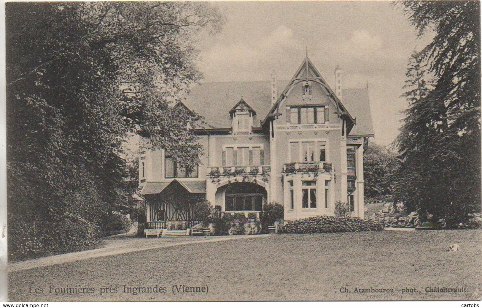 86 FOUINIERES Près  INGRANDES - Ingrandes