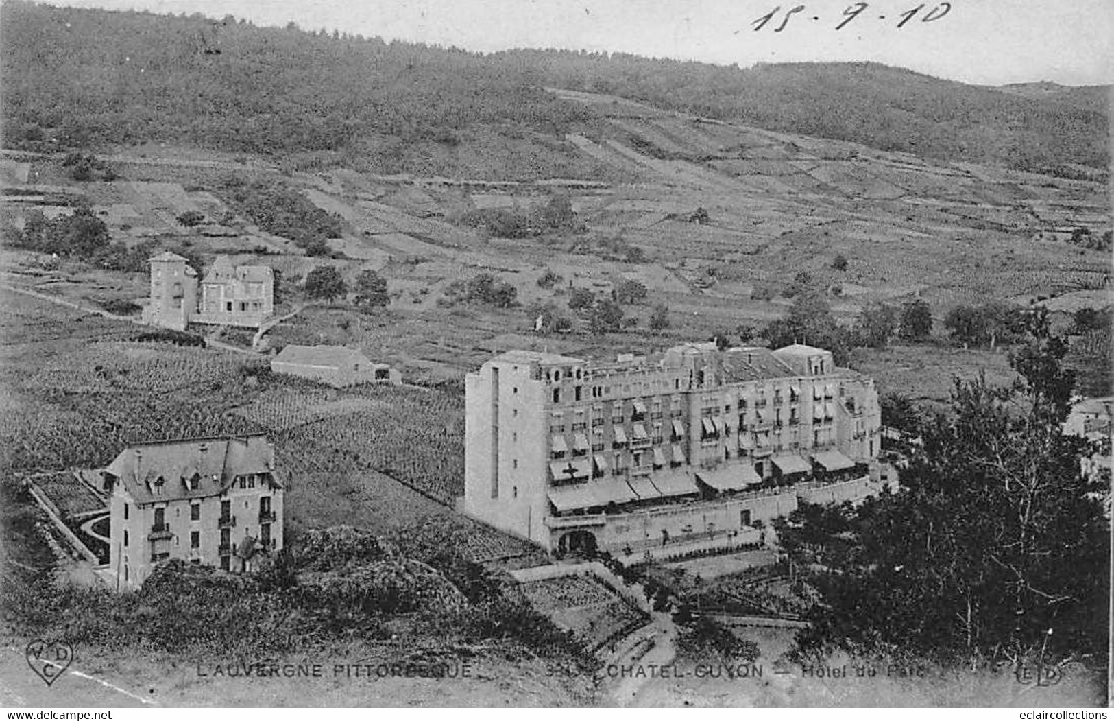 Châtel-Guyon        63       Hôtel Du Parc   (voir Scan) - Châtel-Guyon