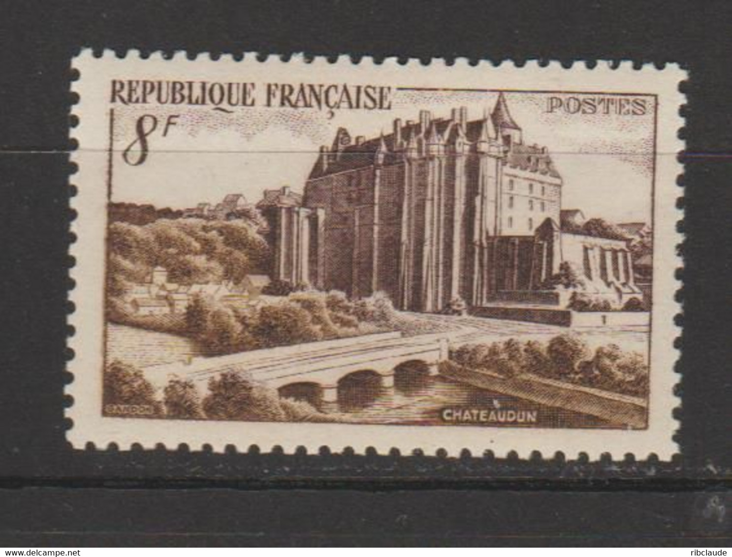 Châteaudun, Sévigné, Récamier Et Fontainebleau N°973-874-875-878 - Neufs