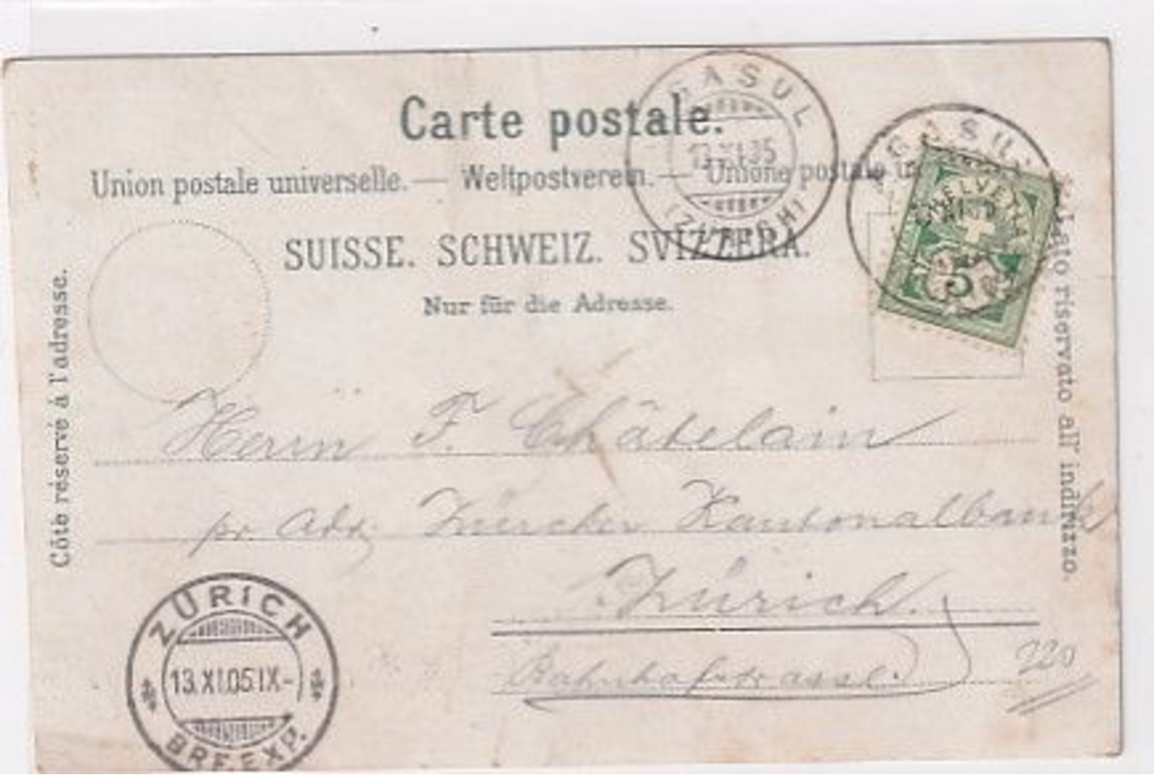 Gruss Aus Agasul - Postablage - Schuhversandgeschäft - Wirtschaft - Litho - 1905         (P-322-01213) - Autres & Non Classés